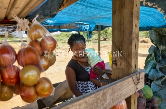 african street vendor