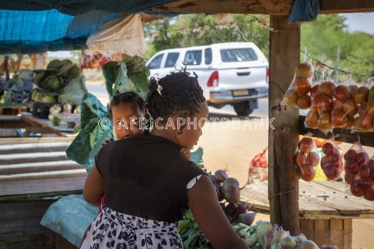 african street vendor
