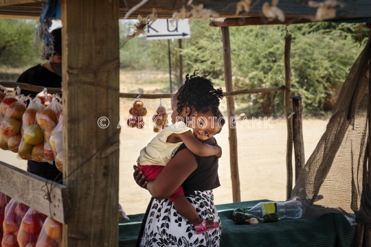 african street vendor