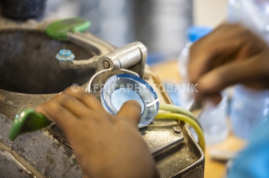 polishing lens glasses machine