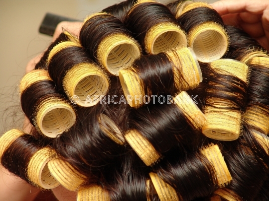 woman curly