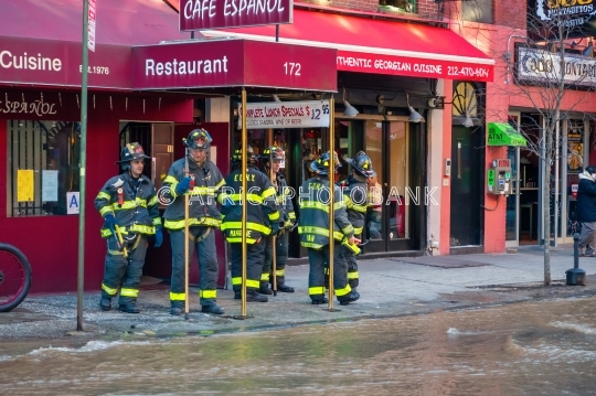 firefighters of new York F.D.N.Y