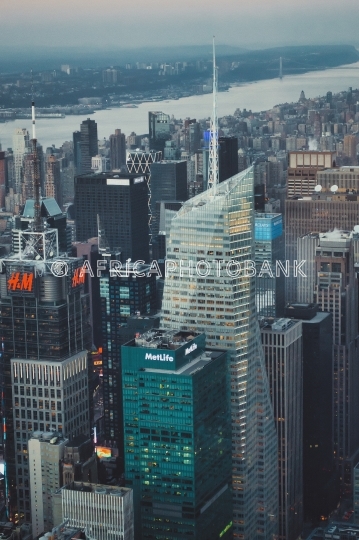 Manhattan aerial