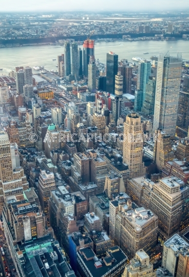 Manhattan aerial