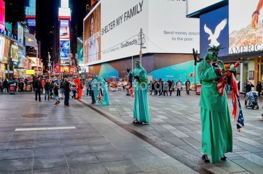 Times square night