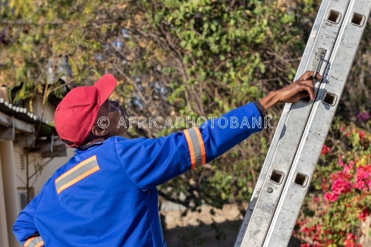 African worker