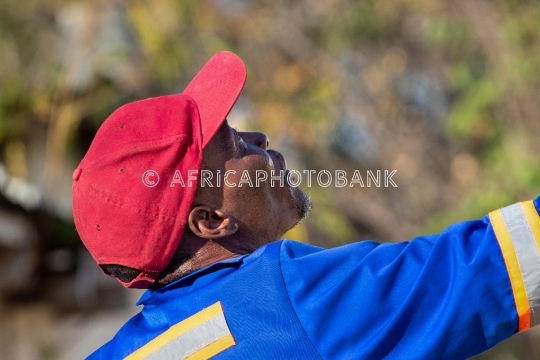 African worker