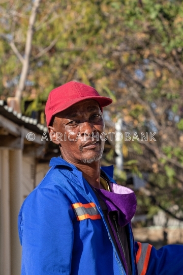 African worker