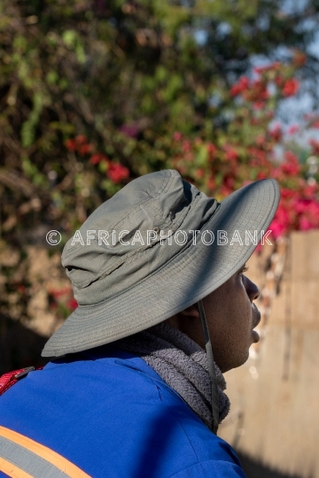 African worker