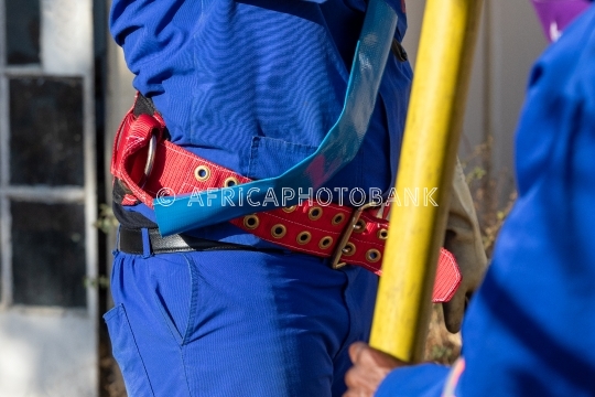 African worker