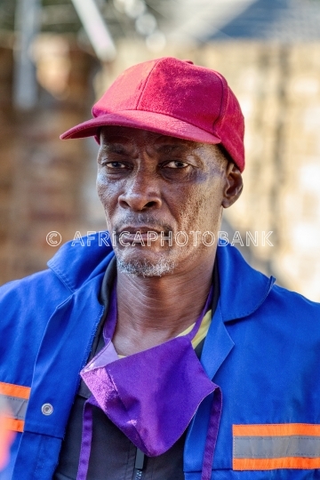 African worker