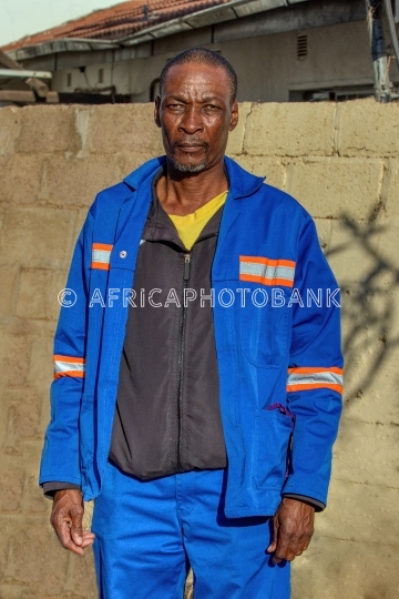 African worker