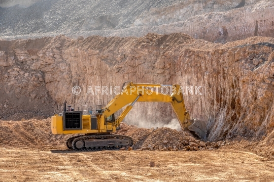machines diamond mine