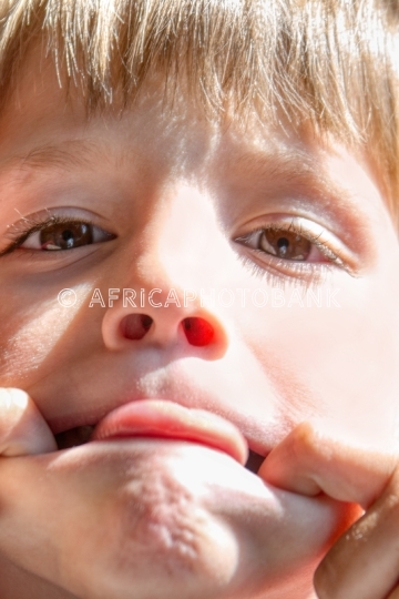 Caucasian kid