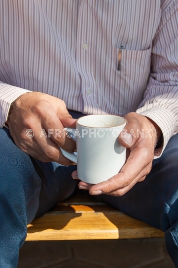 hands mug coffee