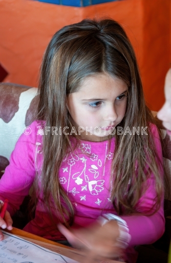 girl playing