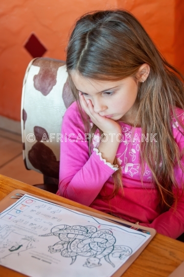 girl playing