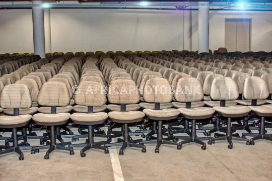 hundreds of chairs