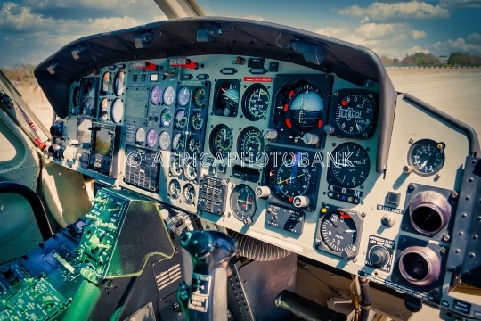 vintage cockpit