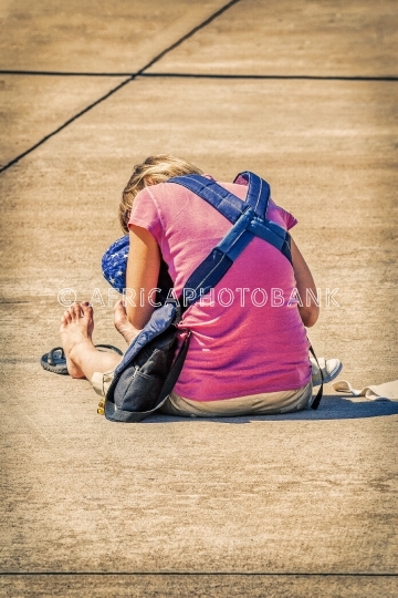 beggar on the street