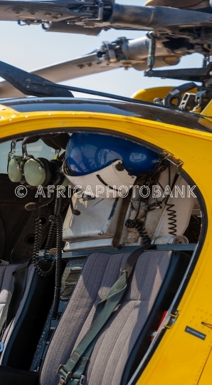 yellow helicopter