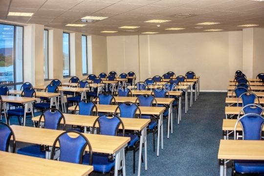 empty classroom