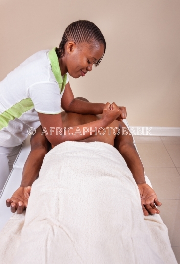 man massage