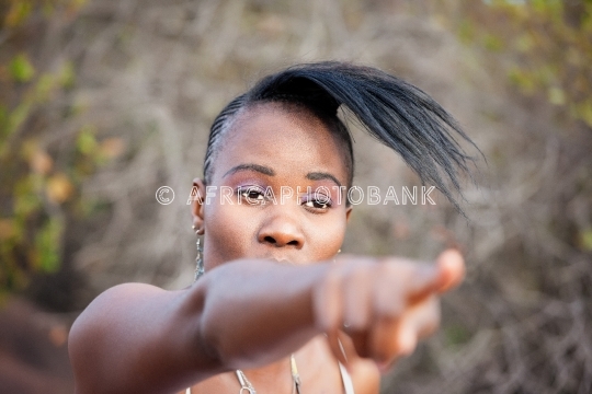 african girl