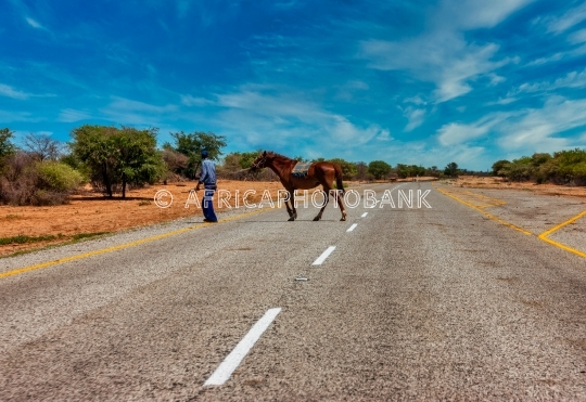 African rider