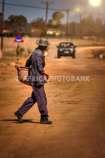 african man