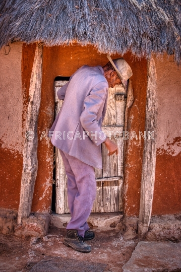 african man