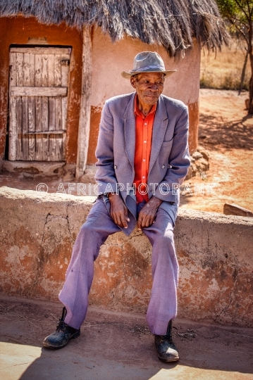 african man