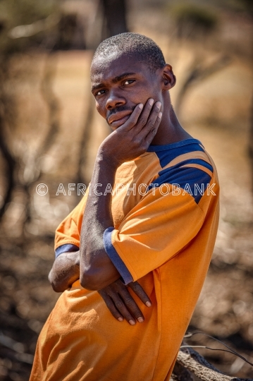 african man