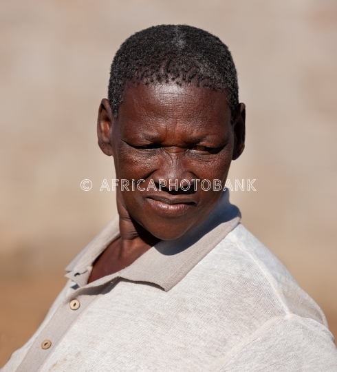 Old African woman