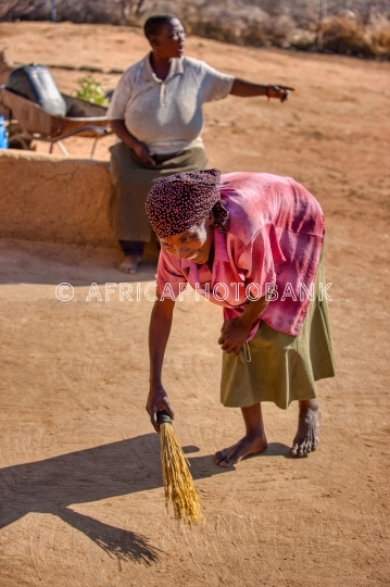 african woman