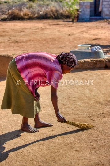 african woman