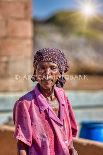 african woman