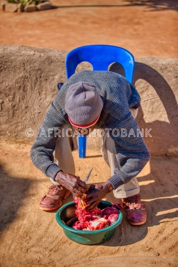 african man