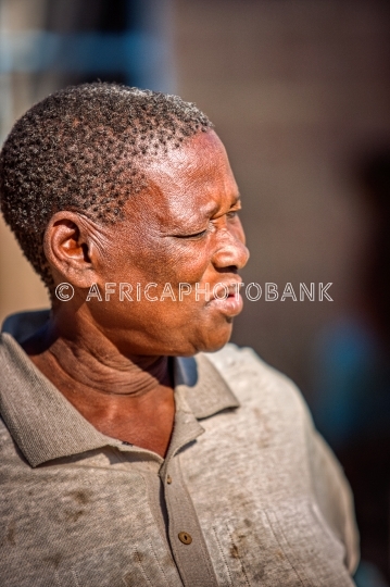 african woman