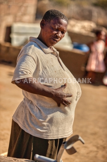african woman