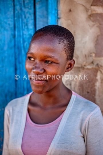 african girl