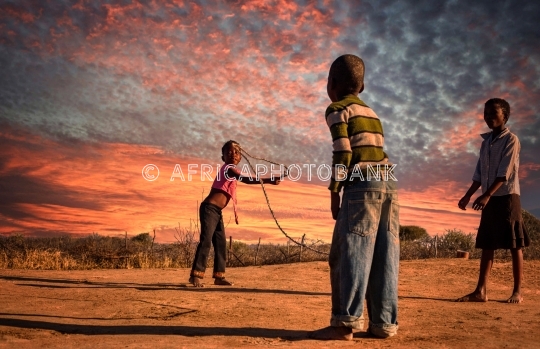 Group Skipping rope