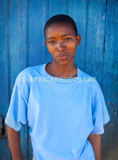 African girl