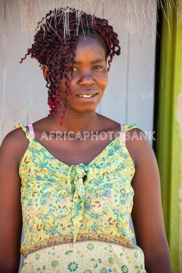 african woman