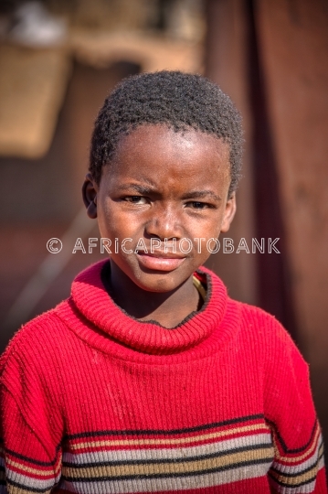 portrait african child