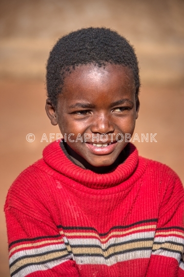 portrait african child