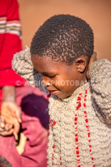 portrait african child