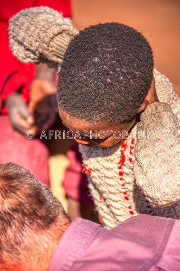portrait african child