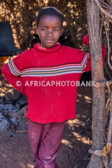 portrait african child