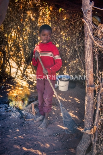portrait african child